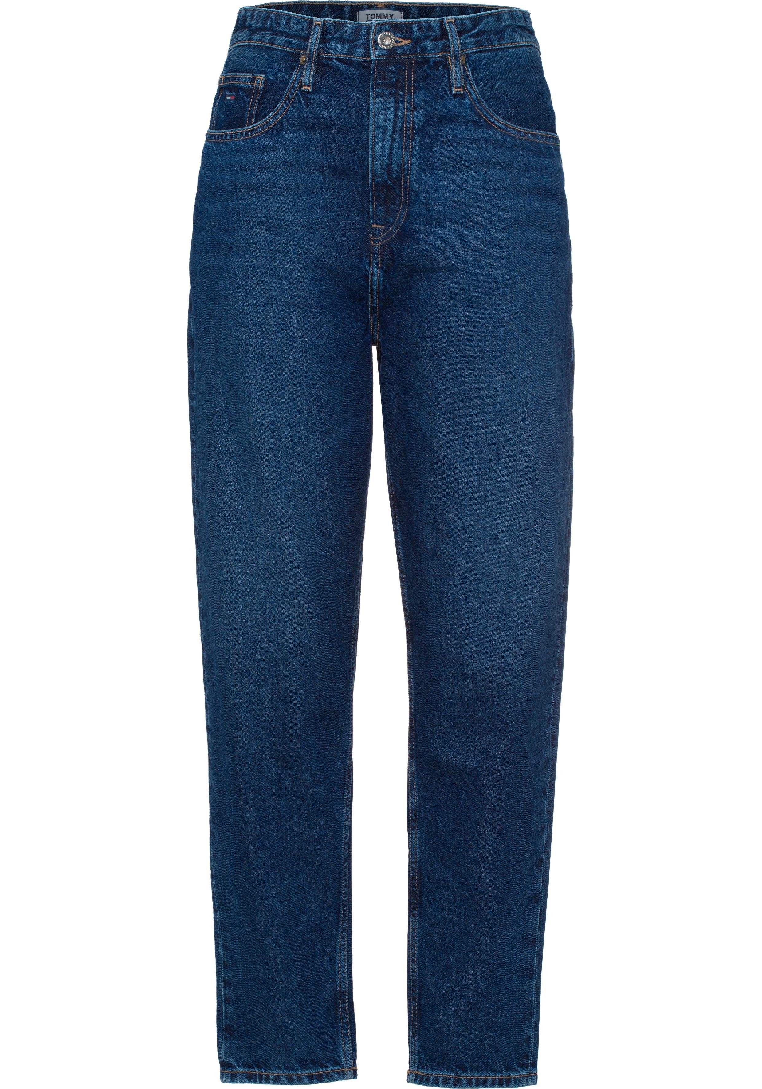 High Waist Jeans Damen - Schlankmacher-Stretchjeans Mit Hohem Bund & Weitem Bein