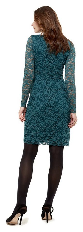 Queen Mum Still-Kleid in blau
