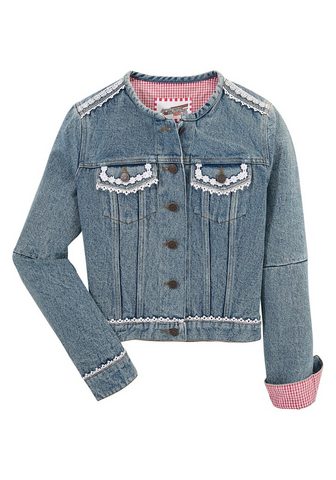 Trachtenjeansjacke для женсщин цветочн...