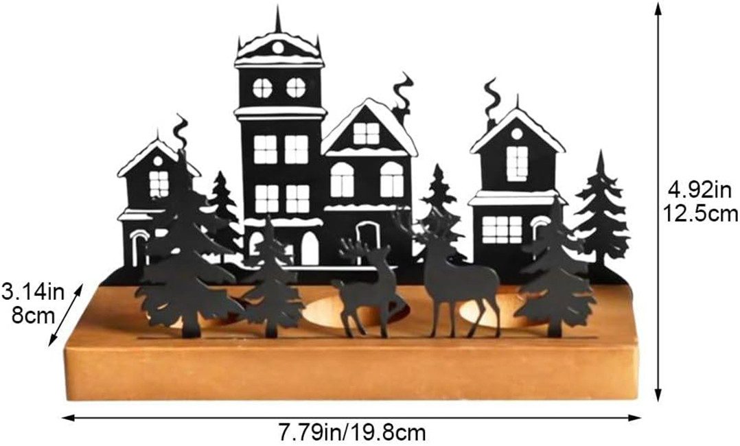 Coonoor Kerzenhalter Dekoschale, Teelichthalter, Kerzenständer Weihnachten günstig online kaufen