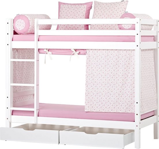 Hoppekids Etagenbett Inkl Vorhang 2 Matratzen Und 2