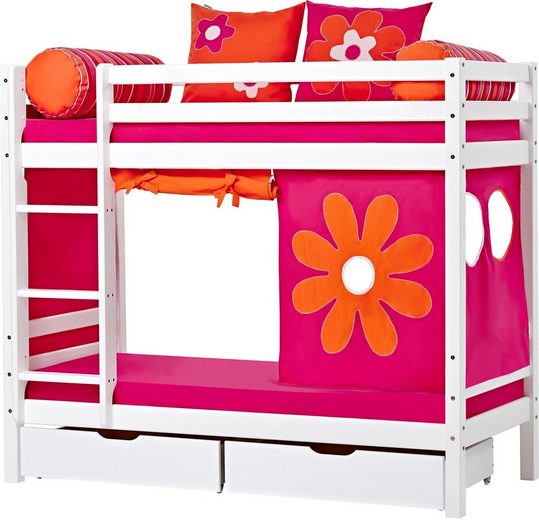 Hoppekids Etagenbett Flowerpower Etagenbett Inkl