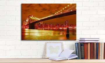 WandbilderXXL Leinwandbild Brooklyn Bridge, New York (1 St), Wandbild,in 6 Größen erhältlich
