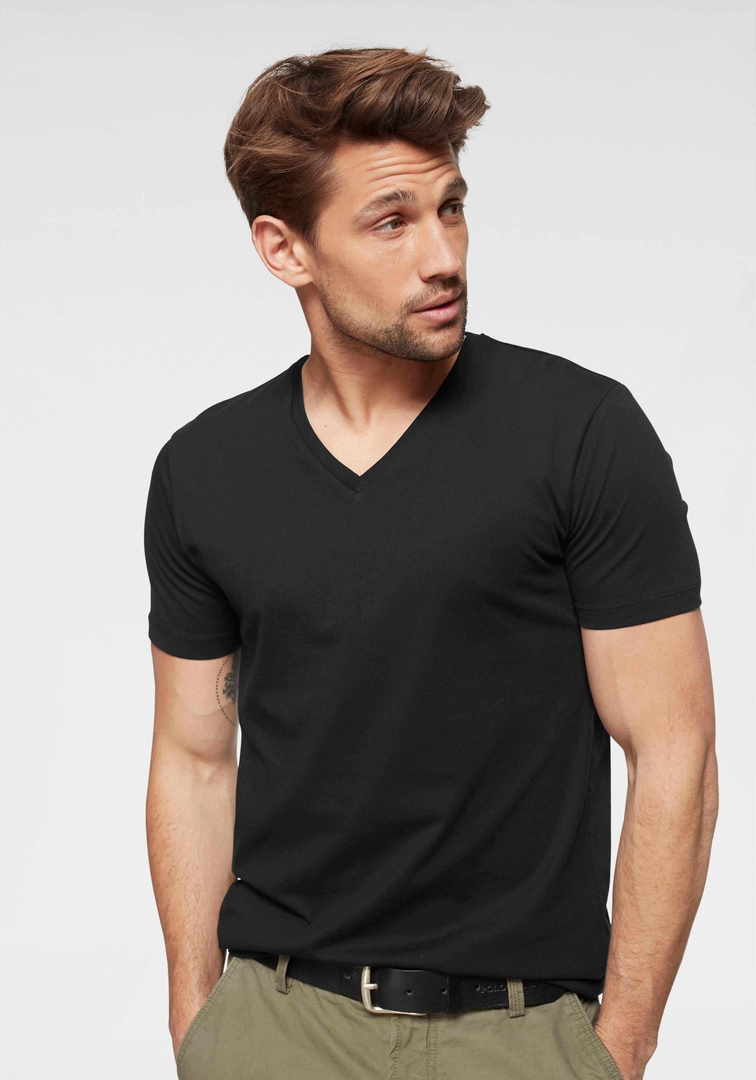 Esprit VShirt, TShirt von Esprit mit dezentem Markendruck online kaufen OTTO