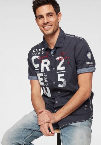 CAMP DAVID Рубашка с короткими рукавами