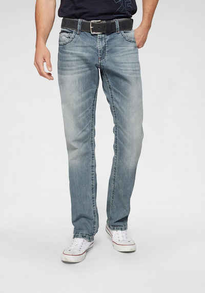 CAMP DAVID Loose-fit-Jeans »CO:NO:C622« mit markanten Nähten