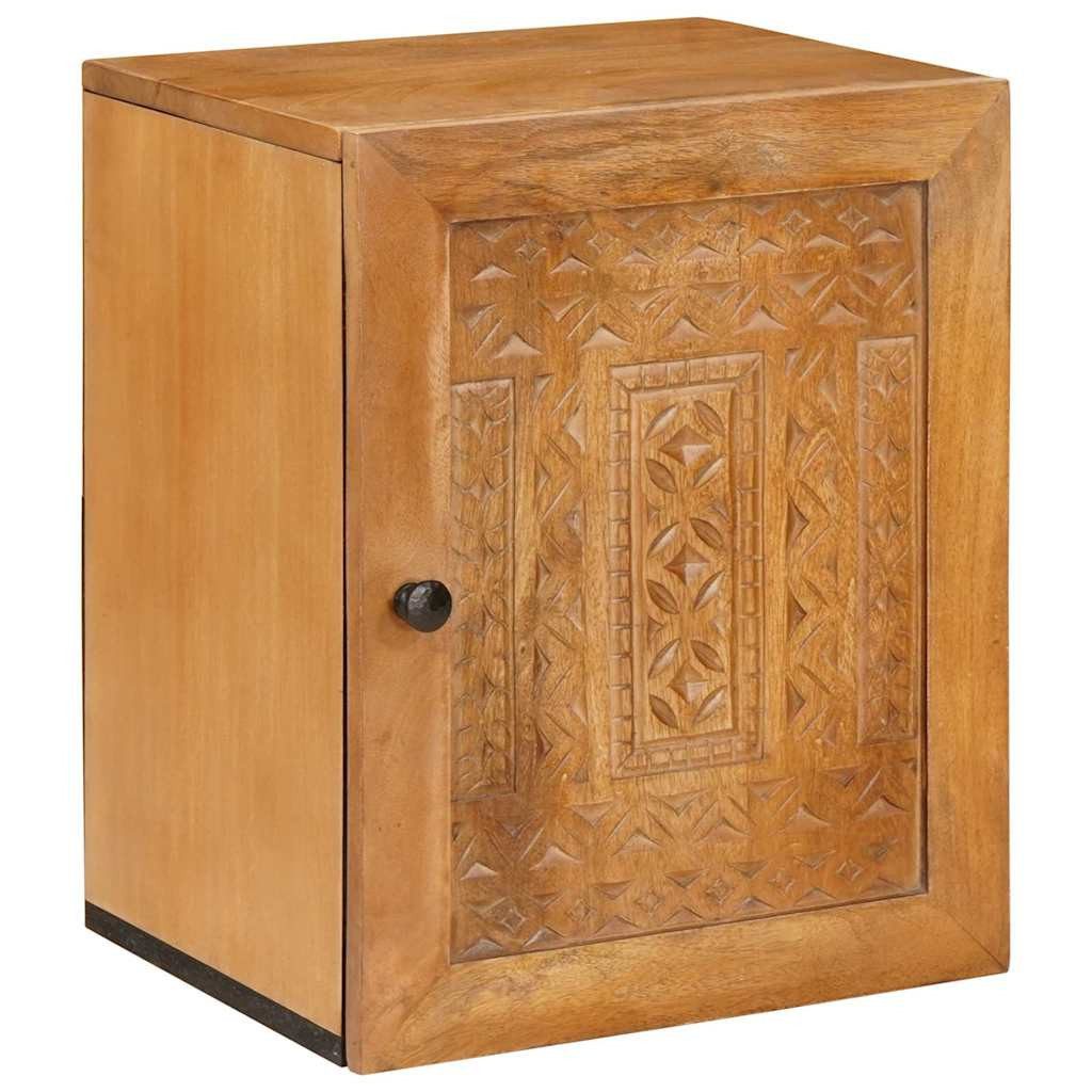 vidaXL Badezimmer-Set Badezimmer Schrank Wandmontiert Hellbraun günstig online kaufen