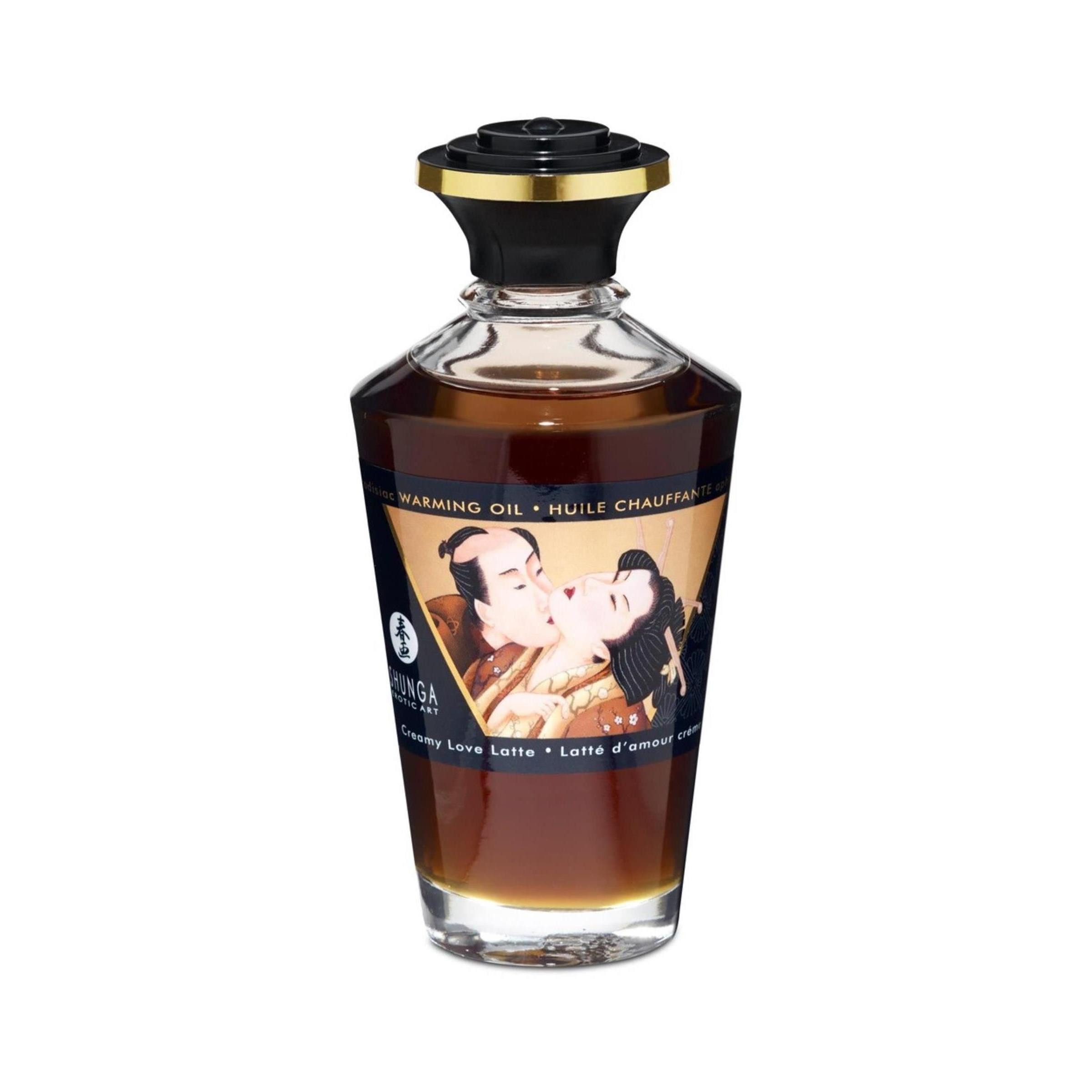 SHUNGA Gleit- & Massageöl Shunga - 100 ml - Intimate Kisses Öl Creamy Love La, Packung