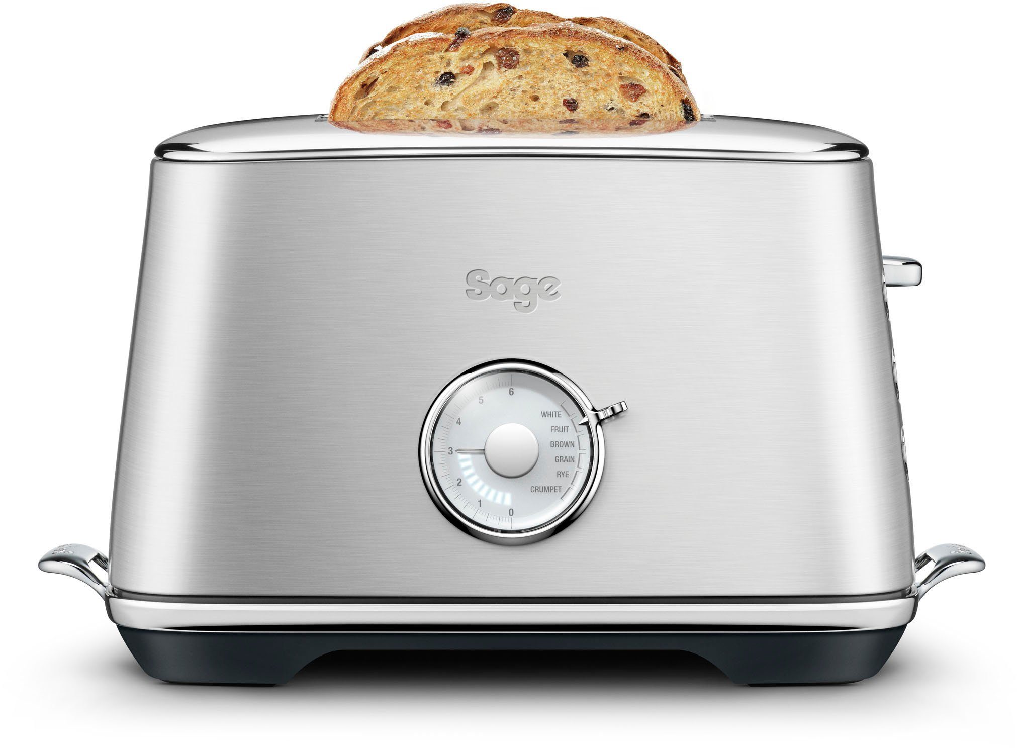 2400 Select Toaster W Sage lange 2 the STA735BSS, Schlitze, Luxe, Toast