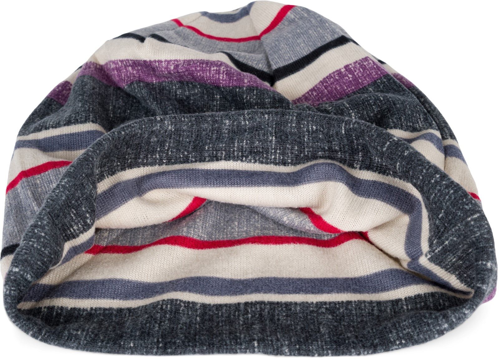 styleBREAKER Beanie Feinstrick Beanie Mütze Streifen (1-St)