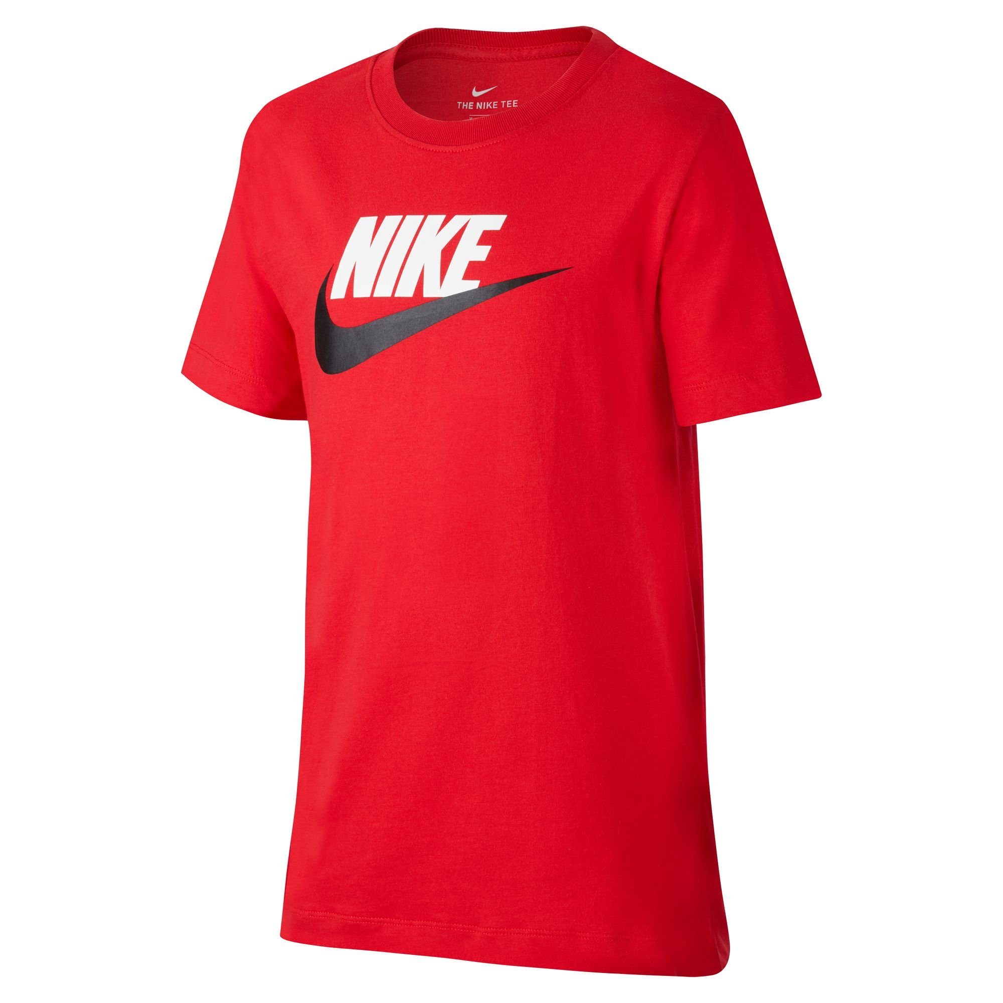 Nike Sportswear T-Shirt BIG COTTON T-SHIRT RED/BLACK UNIVERSITY KIDS'