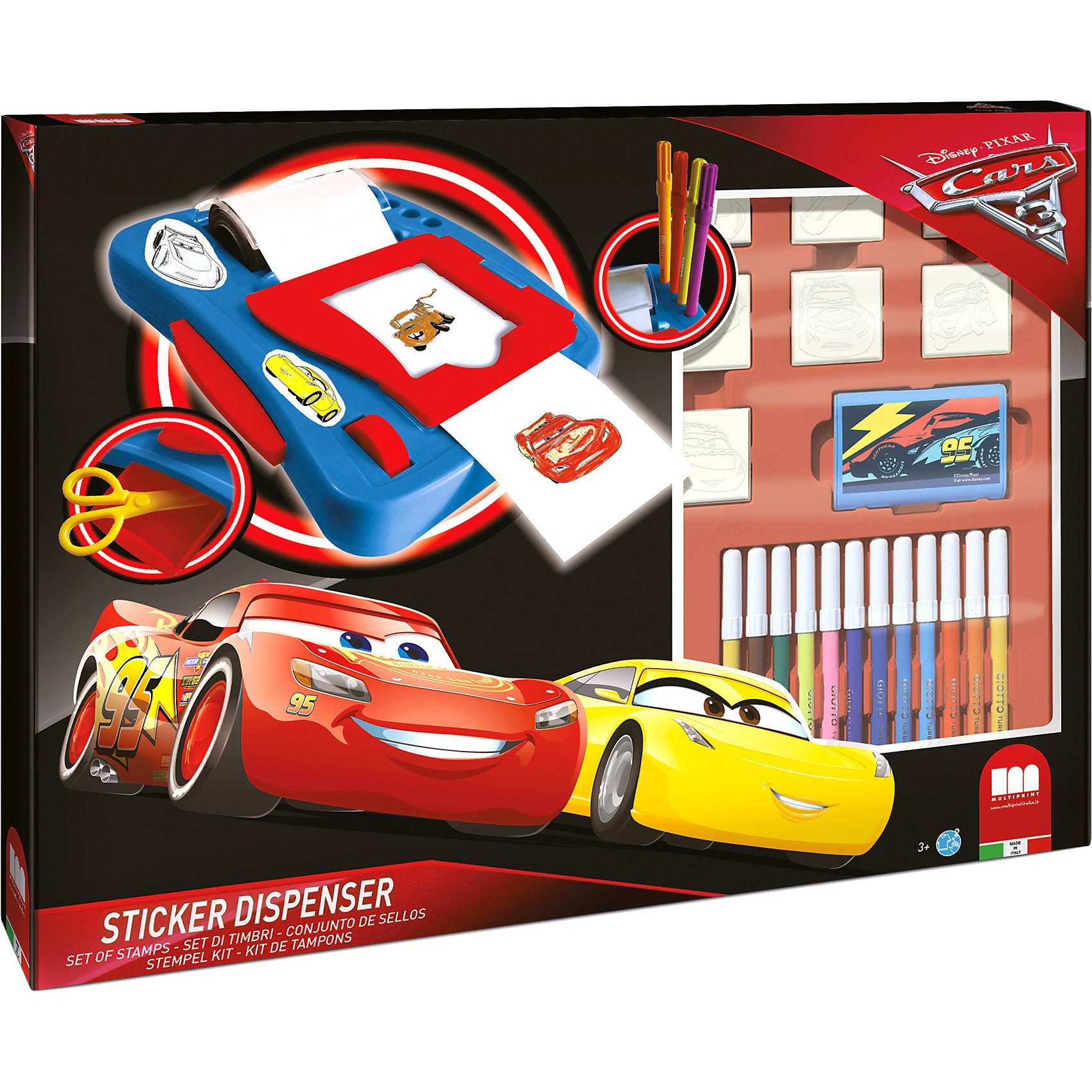CARS 3 Sticker Machine, Altersempfehlung ab 4 Jahren. online kaufen OTTO