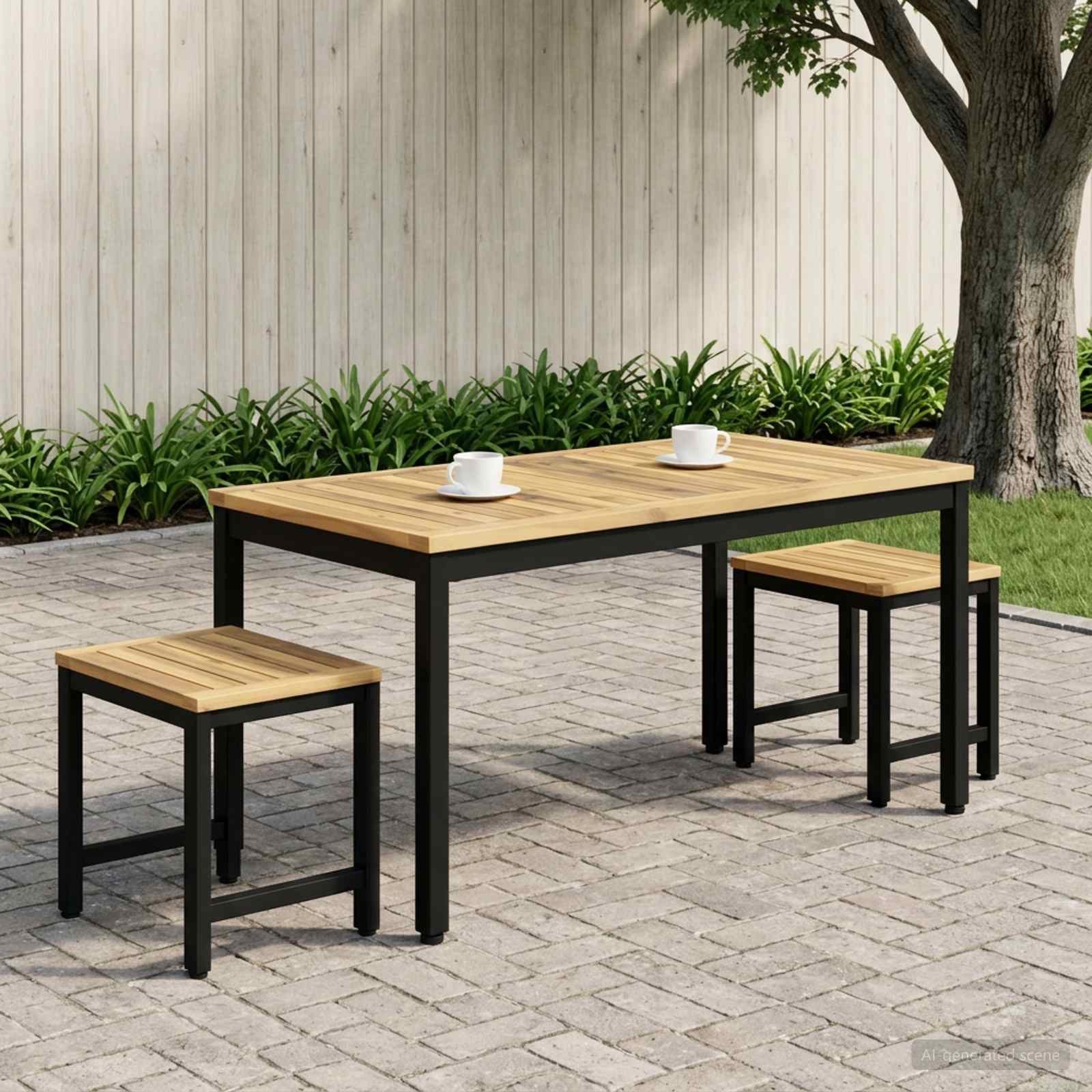vidaXL Couchtisch Couchtisch Weiß und Schwarz 50 x 100,5 x 45 cm (1-St)