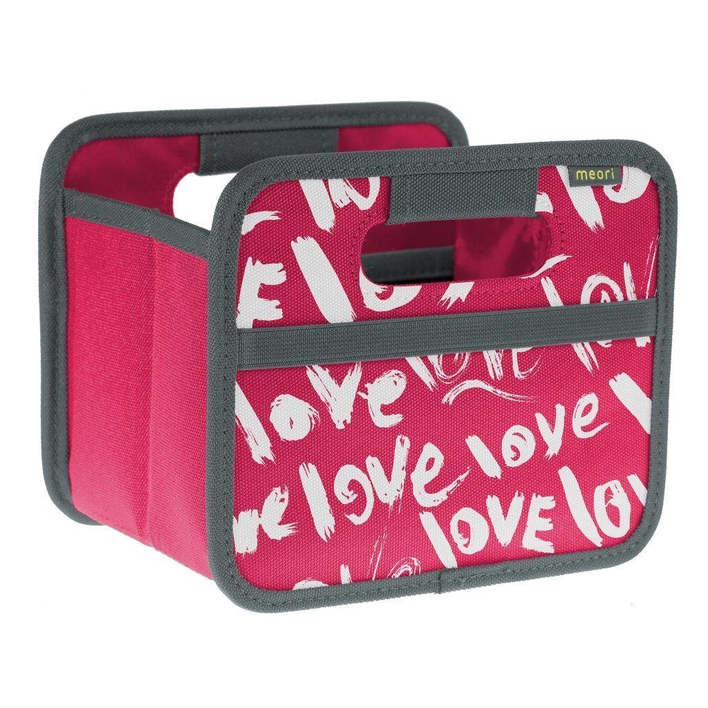 meori Faltbox Meori - Faltbox Mini Aufbewahrungsbox Klappbox Love A100314