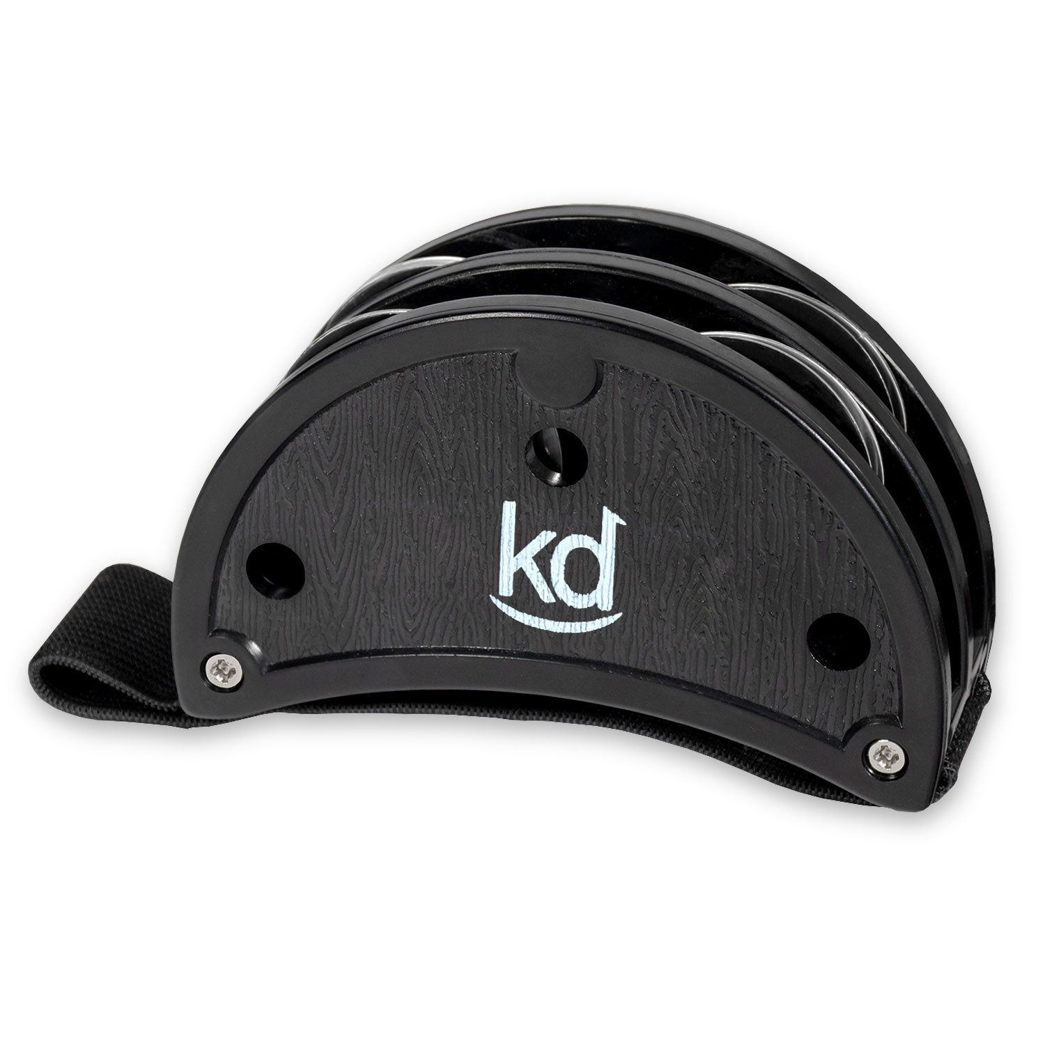 keepdrum Tambourine keepdrum Fuß-Tambourin Set,Je 4 Schellenpaare aus Stahl, 2-teilig