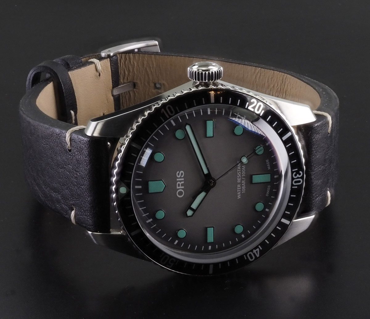 Oris Schweizer Uhr Automatik Herren Uhr 01 733 7707 4053-07 5 20 89 40 mm Divers 65 Divers Sixty-Five