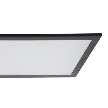 EGLO LED Deckenleuchte LED Deckenleuchte Bordonara in Schwarz und Weiß Tunable White 35W, keine Angabe, Leuchtmittel enthalten: Ja, fest verbaut, LED, warmweiss, Deckenlampe, Deckenbeleuchtung, Deckenlicht
