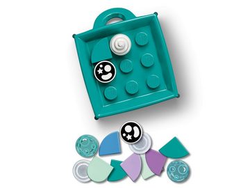 LEGO® Konstruktionsspielsteine LEGO® DOTS™ - Bag Tag Narwhal, (Set, 85 St)