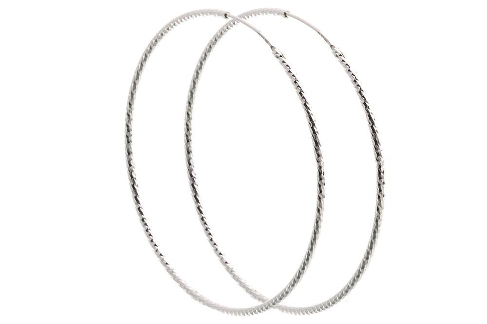 Silberkettenstore Creolen-Set Creolen mit Schliff, Durchmesser günstig online kaufen