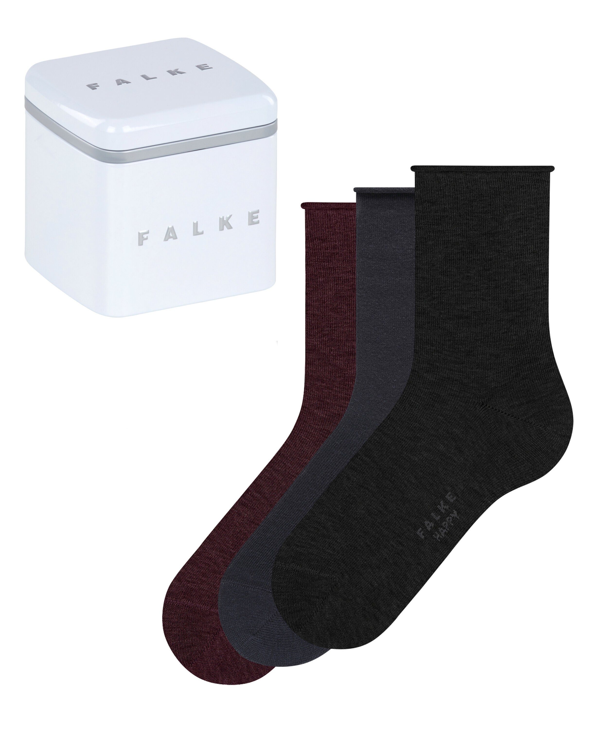 FALKE Socken Happy Box 3-Pack (3-Paar) sortiment (0010)