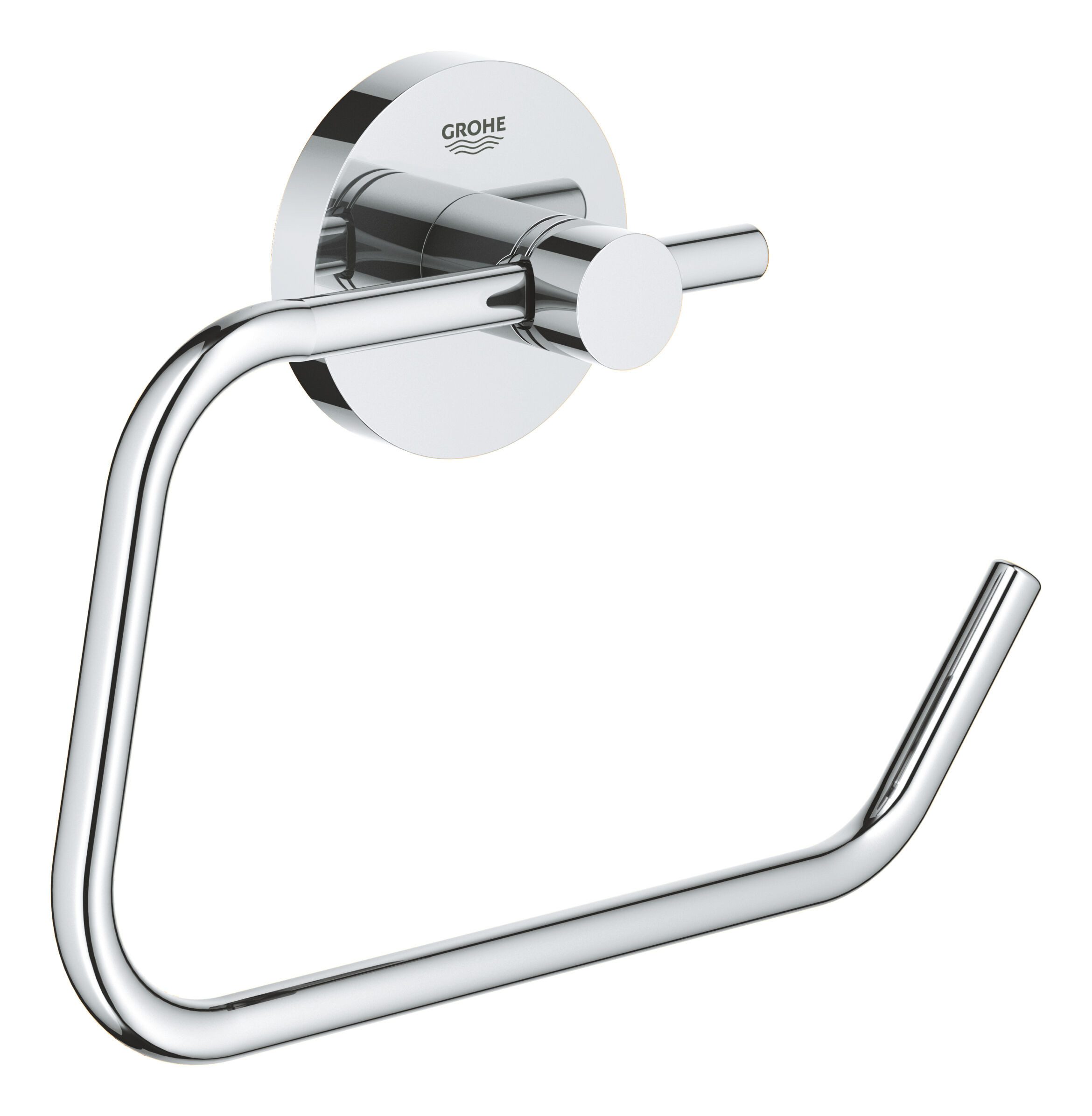 Grohe Toilettenpapierhalter Start, WC-Papierhalter ohne Deckel - Chrom