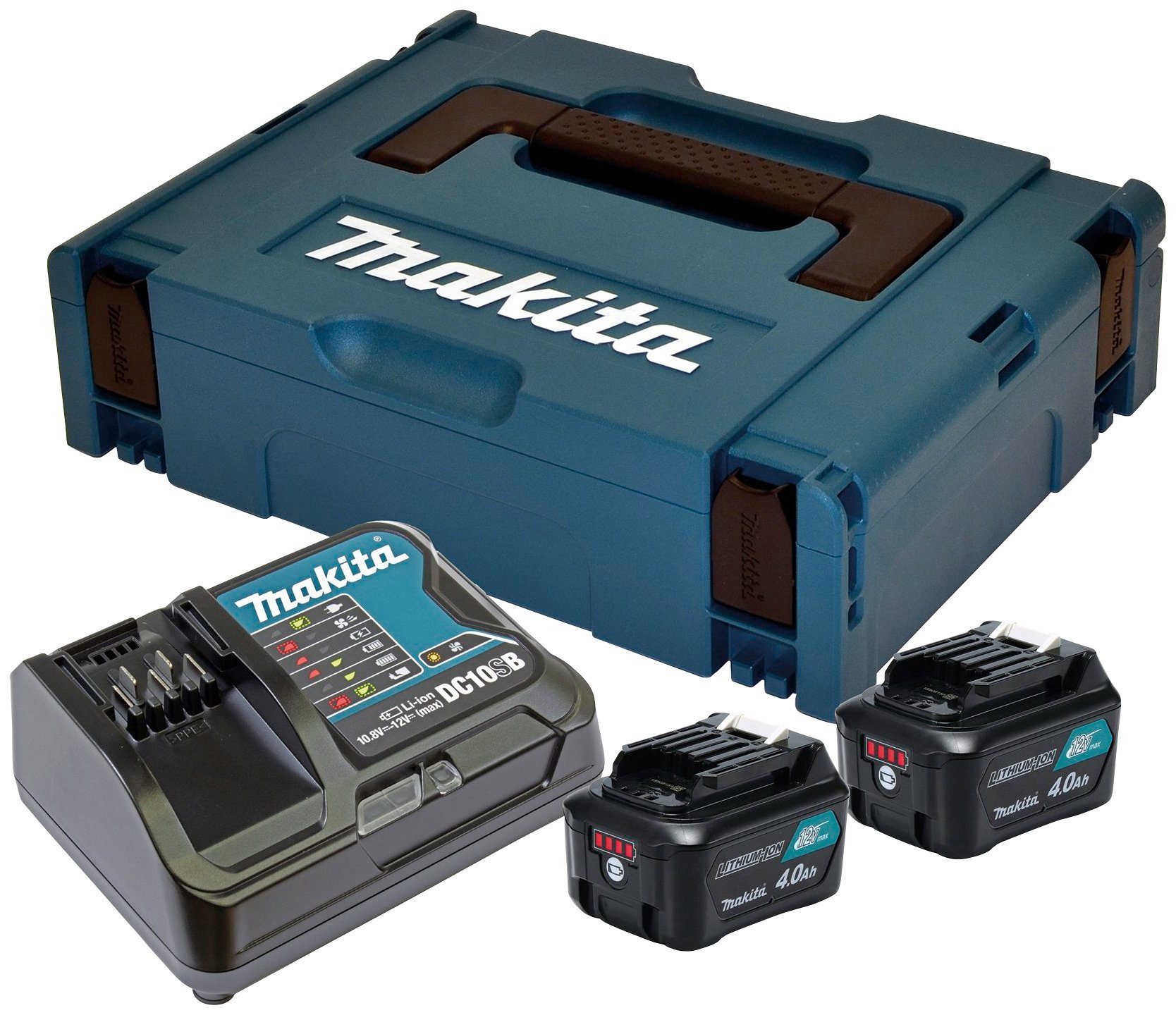 MAKITA AkkuSet »Power Source Kit«, 2 Akkus (12 Volt, 4 Ah) und Ladegerät online kaufen OTTO