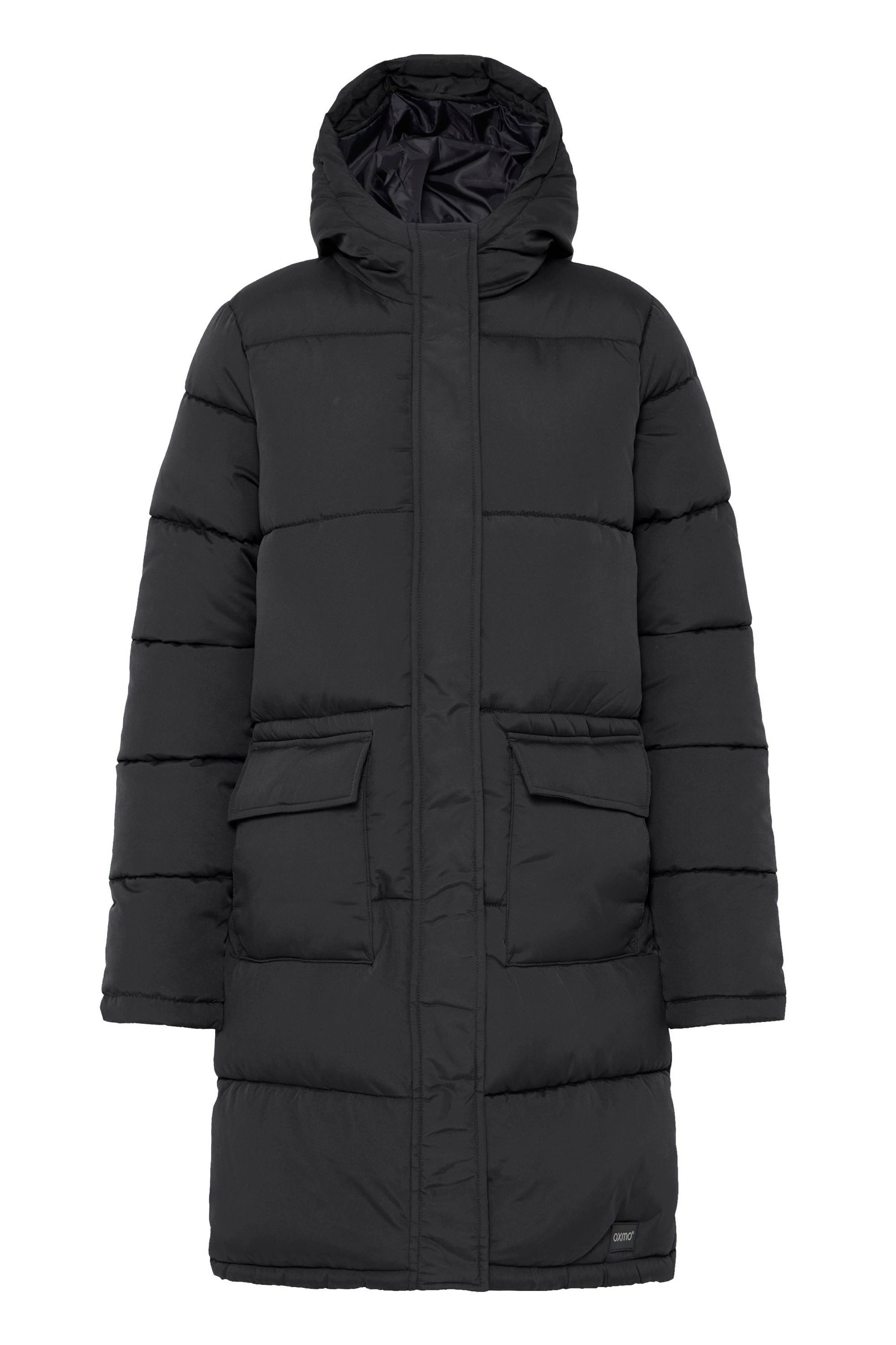 OXMO Wintermantel OXMINNA LONG JACKET Modischer Steppmantel mit Kapuze günstig online kaufen