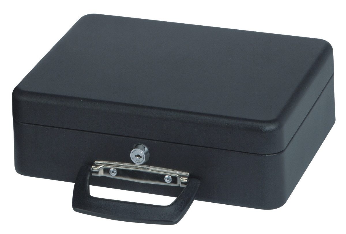 MAUL Geldkassette Geldkassette mit Euro-Zähl-Einsatz 30x25,5x9,3cm schwarz