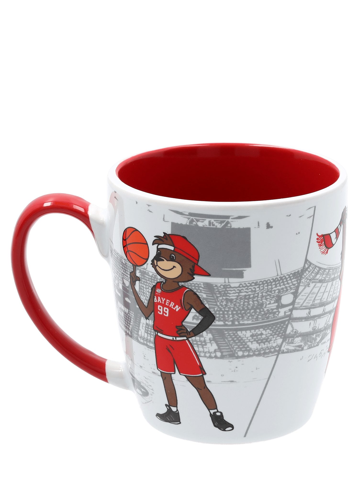 FC Bayern München Tasse FC Bayern München Tasse Berni Weiß I Fußball, Keramik