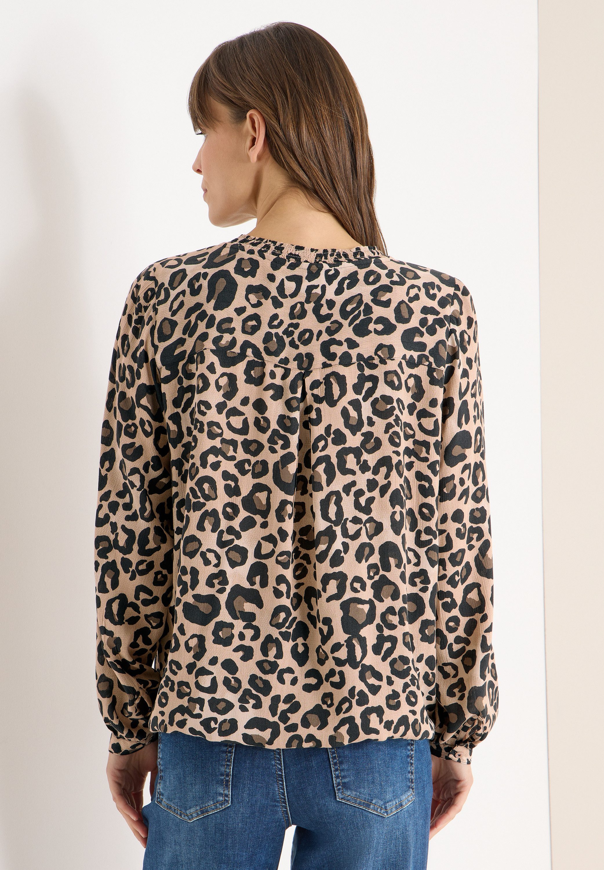 CECIL Langarmbluse mit Rundhalsausschnitt günstig online kaufen