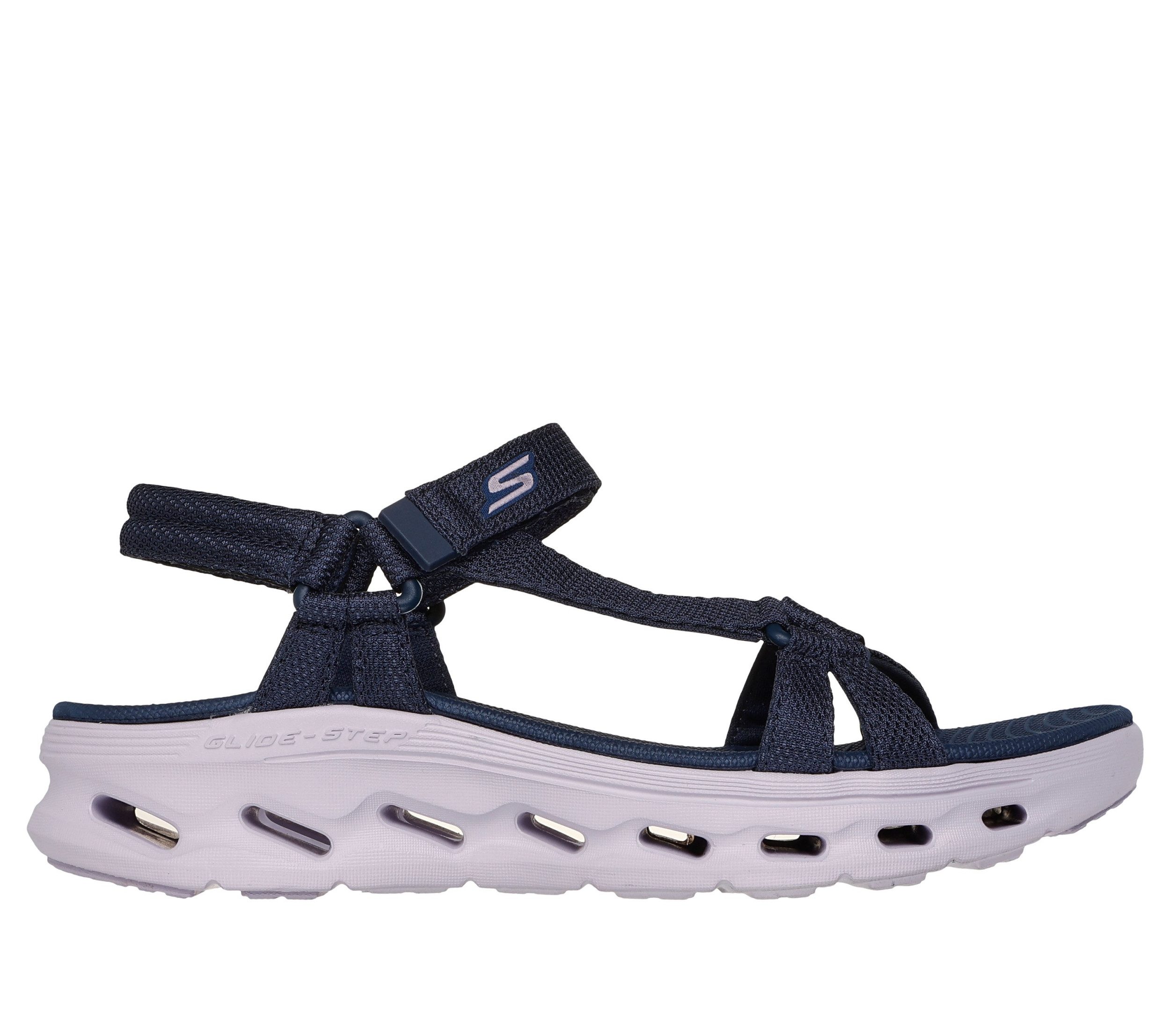 Skechers GO WALK GLIDE-STEP 2.0 SANDAL-ROWEN BLAU Outdoorsandale