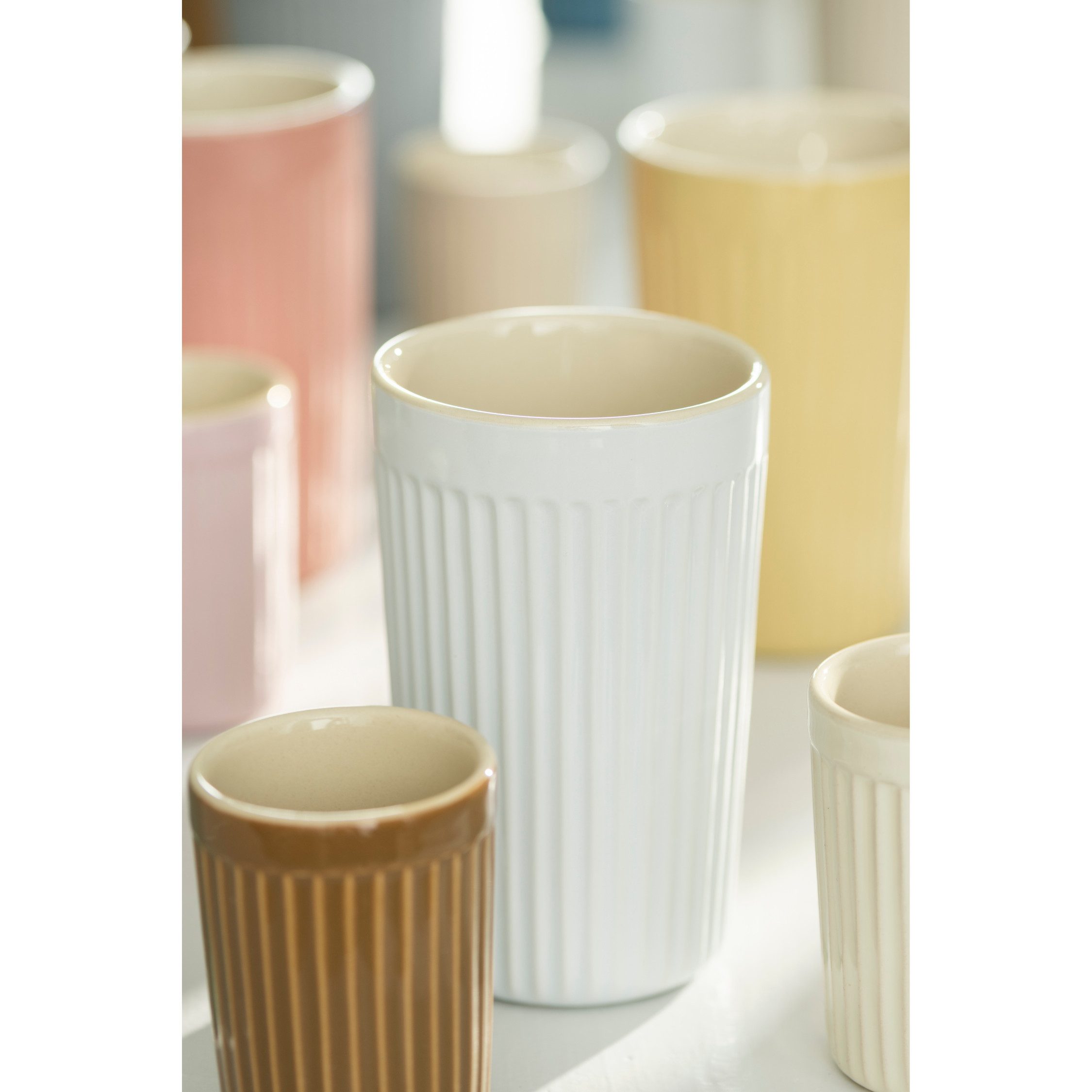 Ib Laursen Becher IB Laursen Café Latte Becher Mynte Pure White