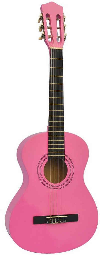Voggenreiter Kindergitarre »Kindergitarre 1/8, pink« 1/8