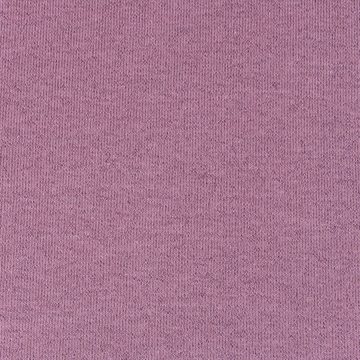 SCHÖNER LEBEN. Stoff Sweatstoff Lurex kuschelweich uni rosa 1,45m Breite, allergikergeeignet