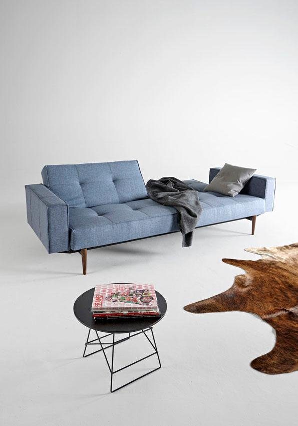 Innovation Living Sofa Splitback Mit Armlehne Und Dunklen Styletto Beinen In Skandinavischen Design Online Kaufen Otto