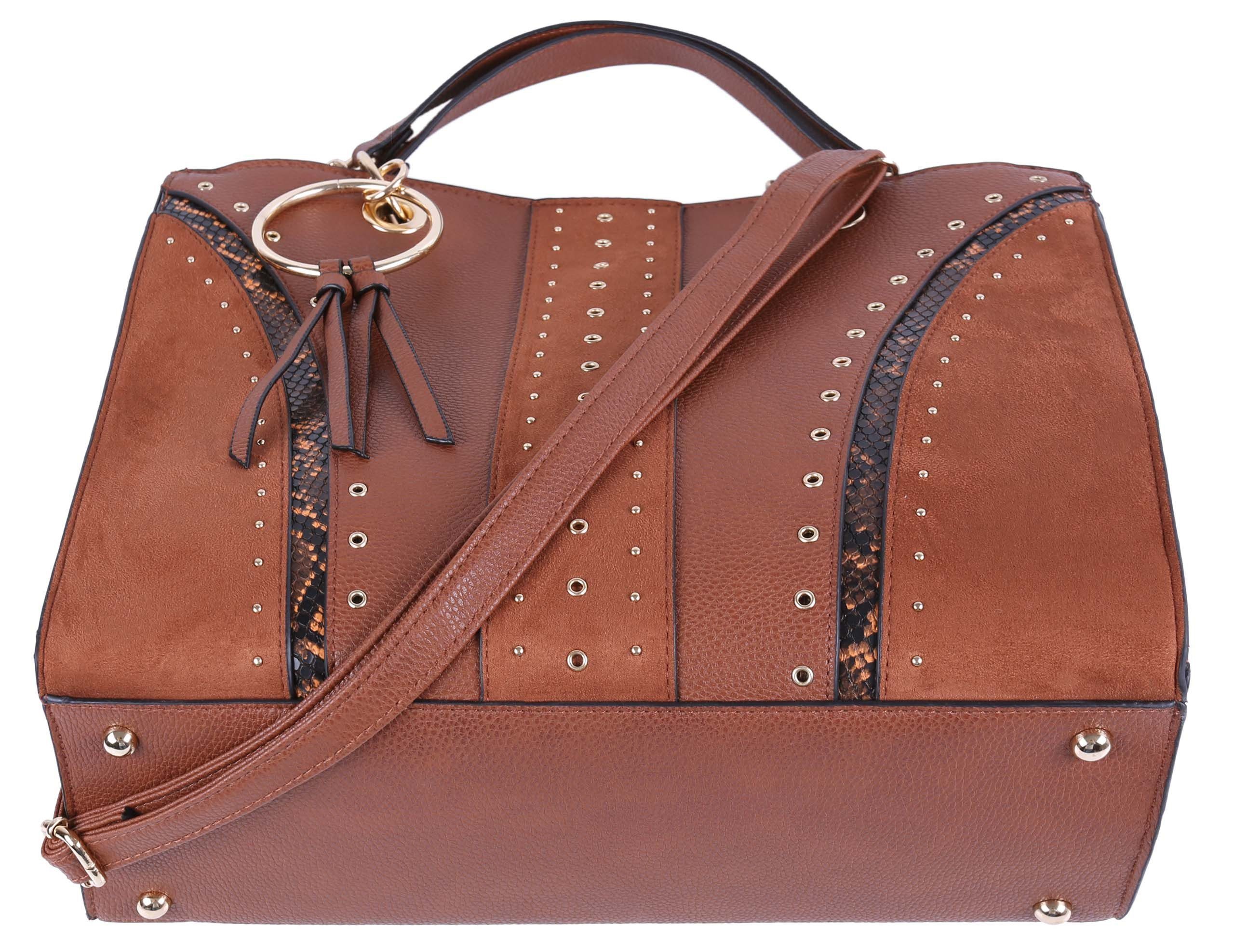 Sarcia.eu Handtasche Große braue Tasche