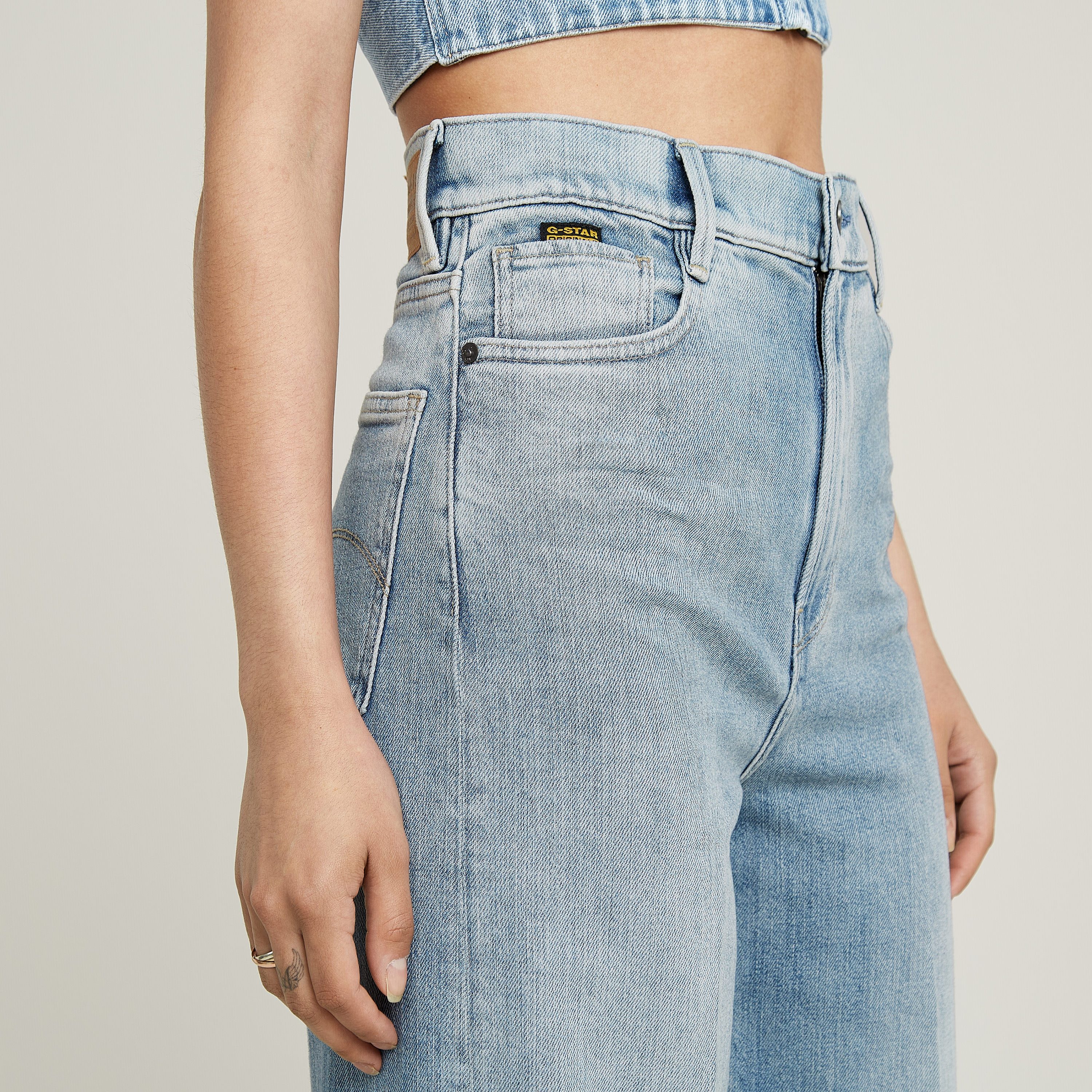 G-STAR Weite Jeans Deck 2.0 High Loose Wmn im Five-Pocket Style