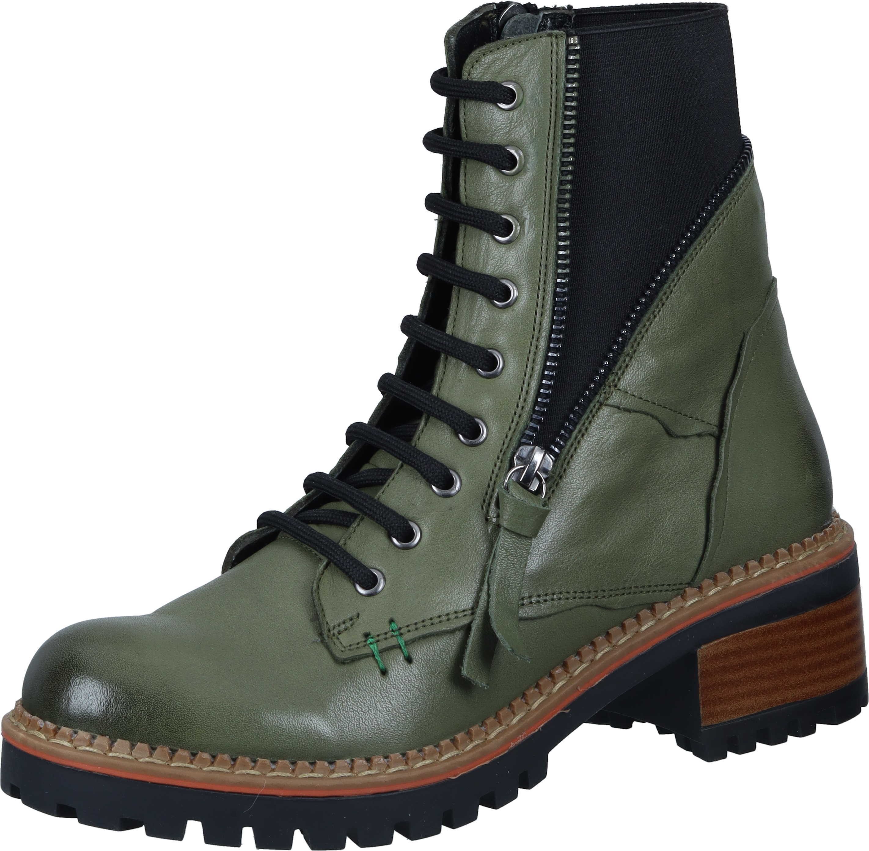 Manitu Stiefeletten Schnürstiefelette mit Gummizug günstig online kaufen