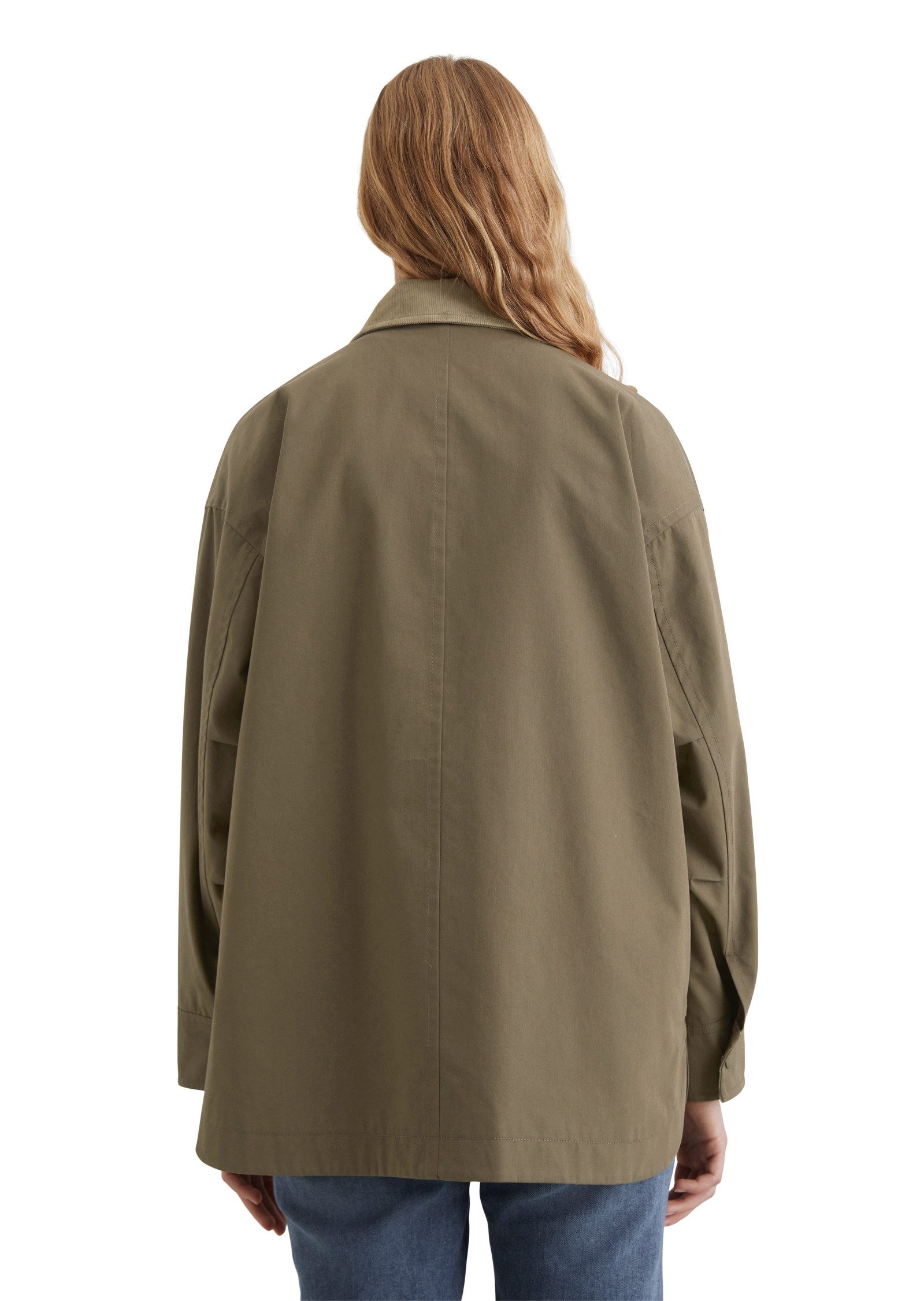 Marc O'Polo DENIM Langjacke mit Corddetails günstig online kaufen