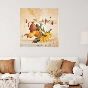 Posterlounge Poster Franz Heigl, Mediterrane Atmosphäre, Wohnzimmer Mediterran Malerei