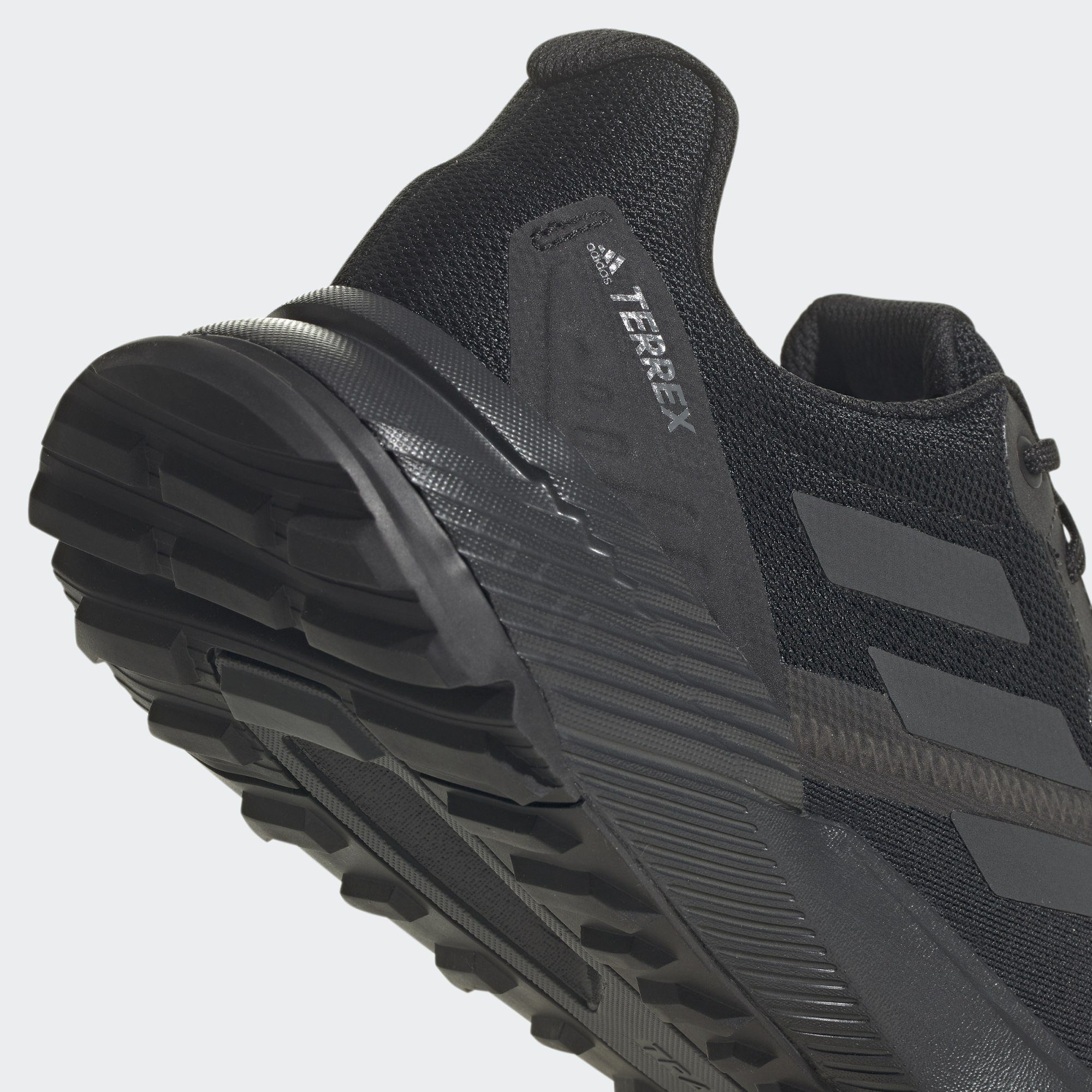 adidas Performance SOULSTRIDE Grey Six Carbon TRAILRUNNING-SCHUH Core / / Sneaker Black RAIN.RDY TERREX