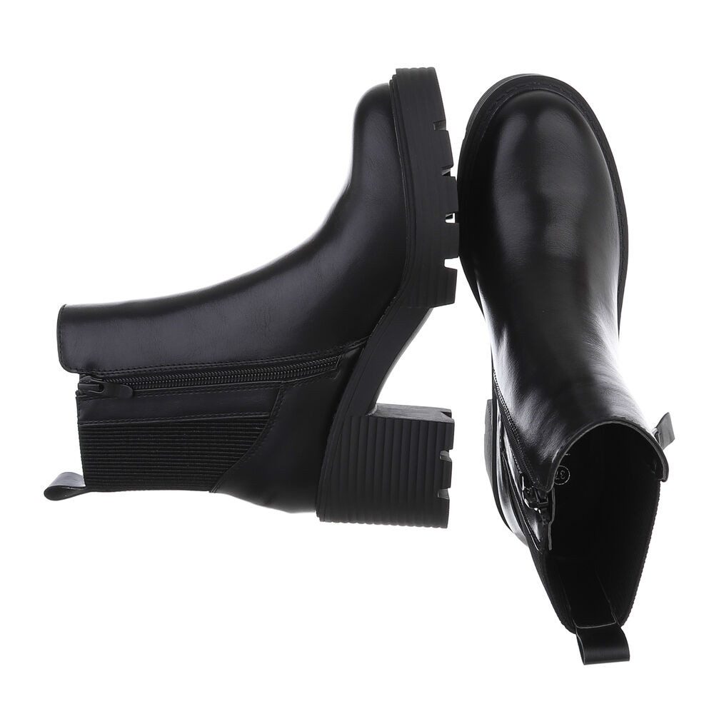 Ital-Design Damen Freizeit Plateaustiefelette (87283989) Blockabsatz High-H günstig online kaufen