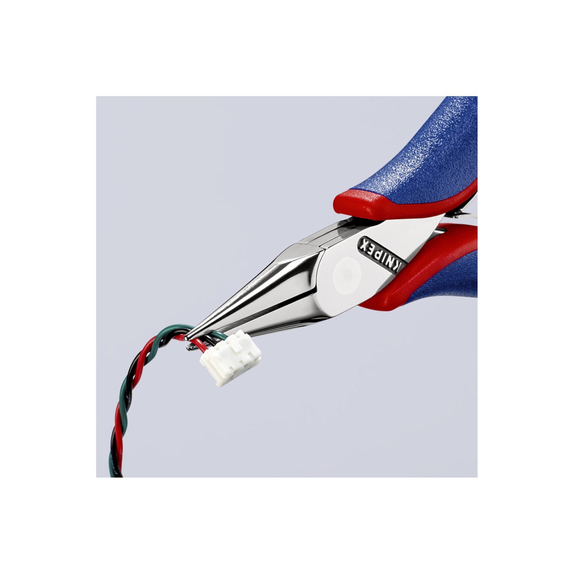 Knipex Kombizange KNIPEX 35 22 115 Elektronik-Greifzange mit durchgestecktem Gelenk mit