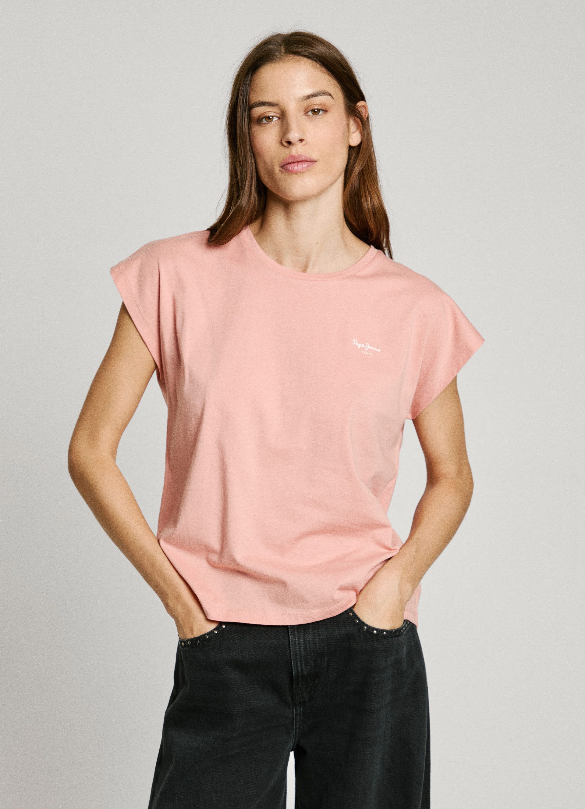 Pepe Jeans T-Shirt BLOOMA mit Kappenärmeln günstig online kaufen