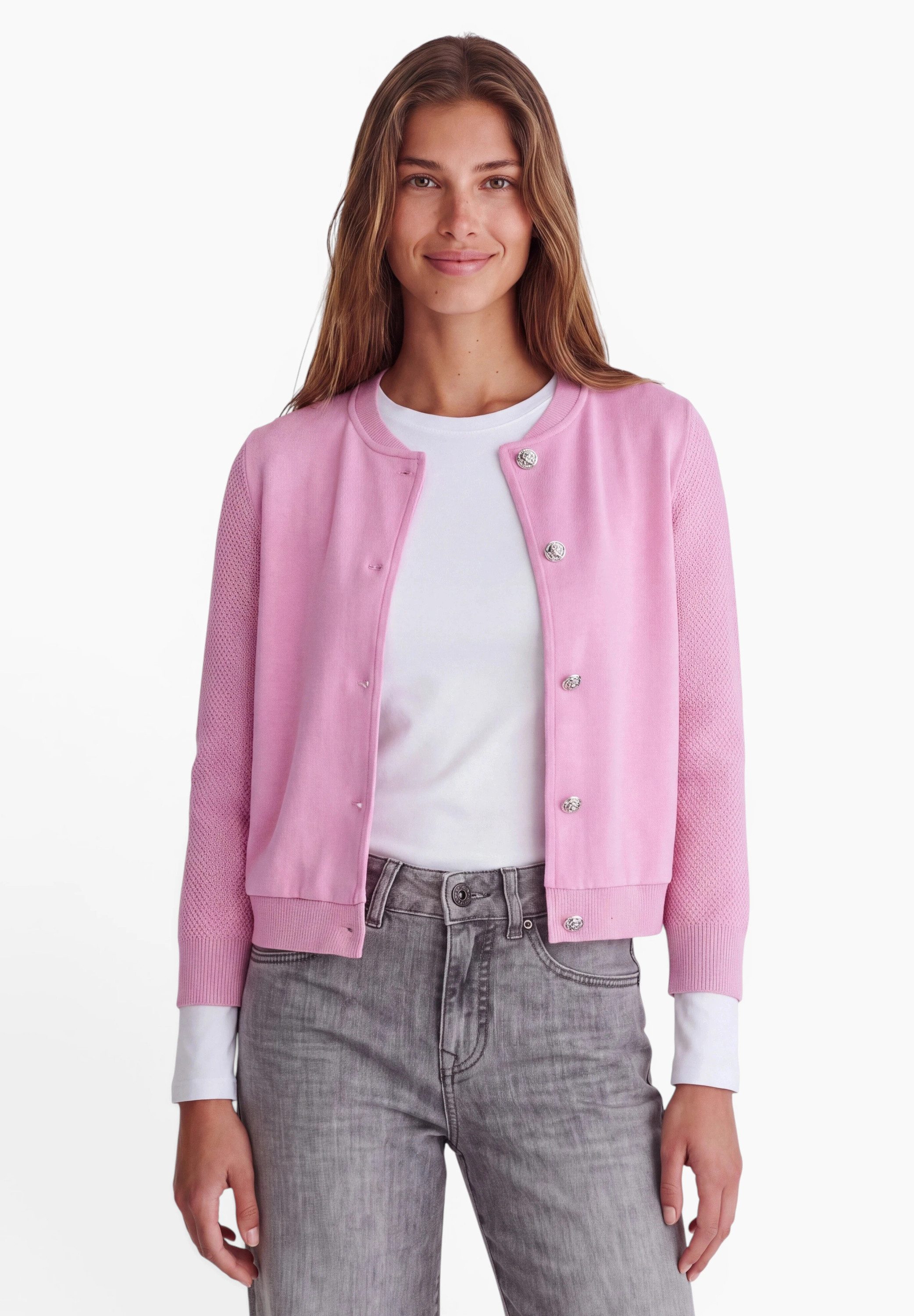 STREET ONE STUDIO Cardigan mit 3/4 Ärmeln