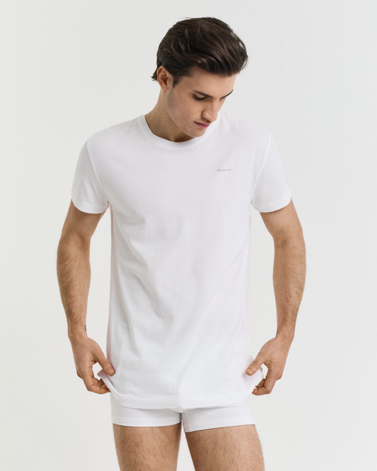 Gant Kurzarmshirt C-NECK T-SHIRT 2-PACK Mit Rundhalsausschnitt günstig online kaufen