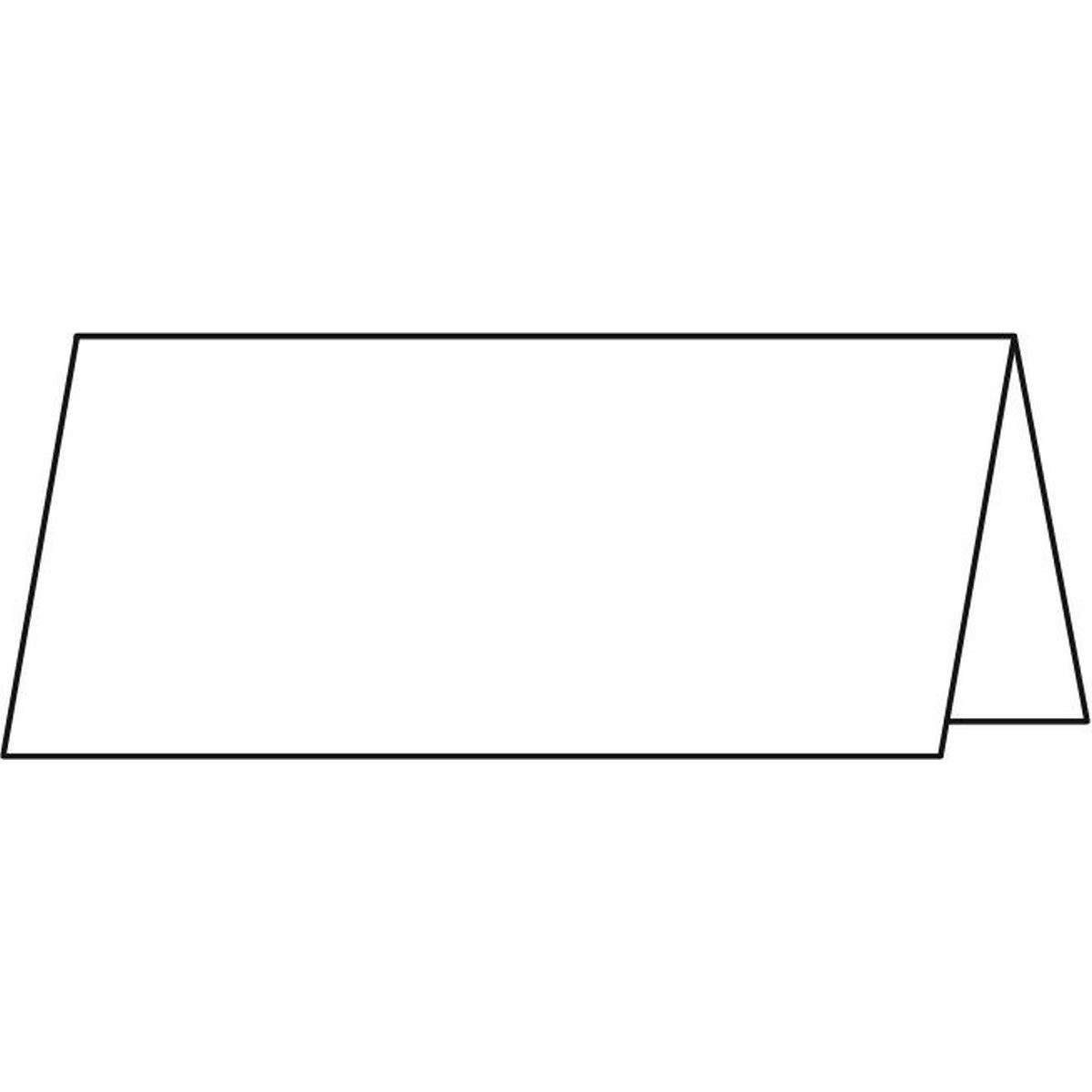 Sigel Designpapier Tischkarten A4 185g/qm hochweiß VE=80 Stück