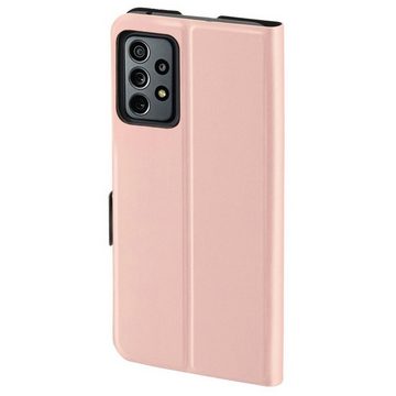Hama Smartphone-Hülle Booklet für Samsung Galaxy A33 5G, Farbe rosa, aufstellbar, klappbar, Mit Standfunktion und Einsteckfach