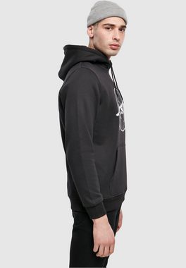 MisterTee Kapuzensweatshirt MisterTee Herren NASA Black-and-White Insignia Hoody (1-tlg)