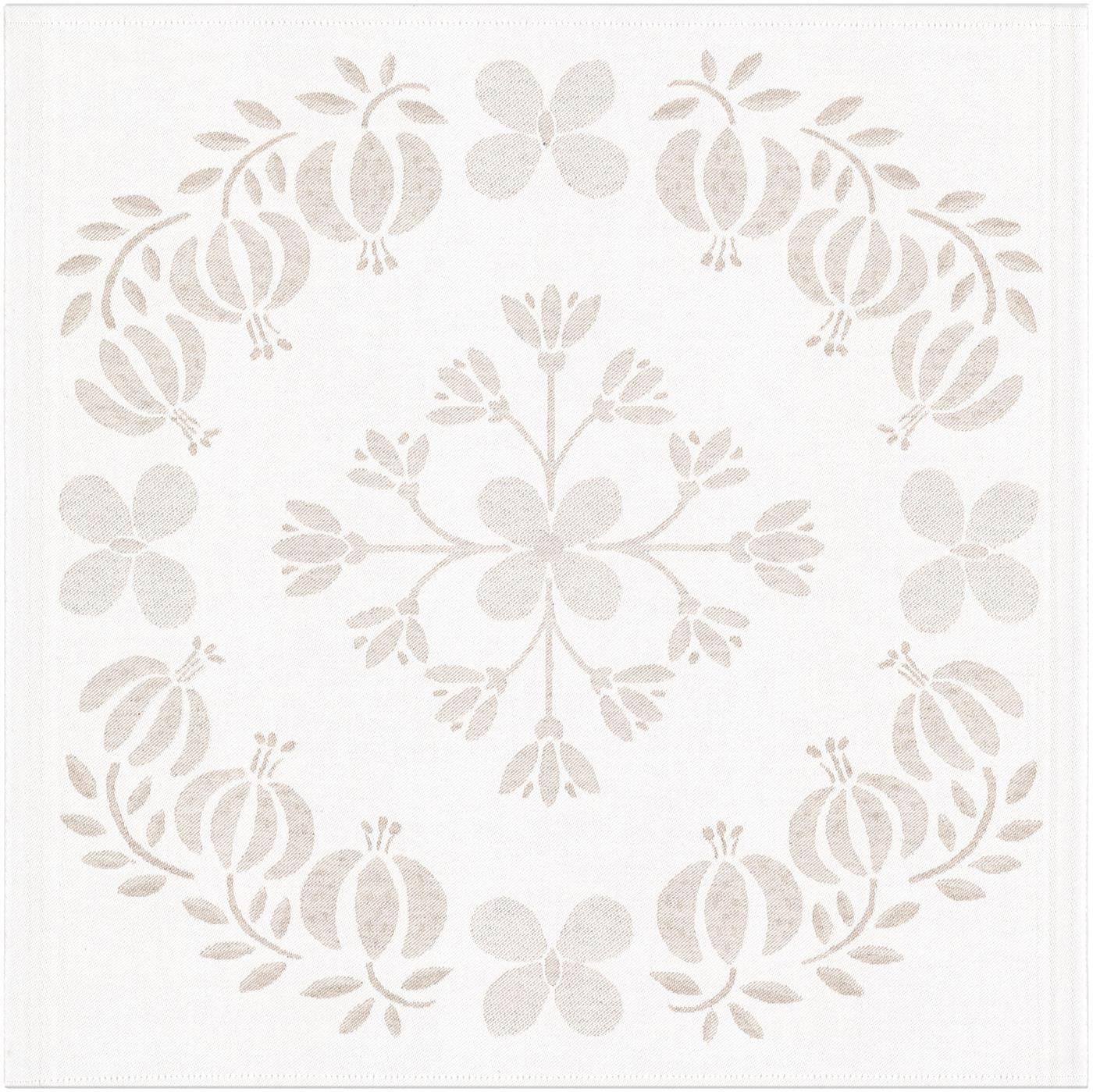 EKELUND MASTER WEAVERS 1692 Tischdecke Tischdecke Elegans 080 80x80 cm, gewebt